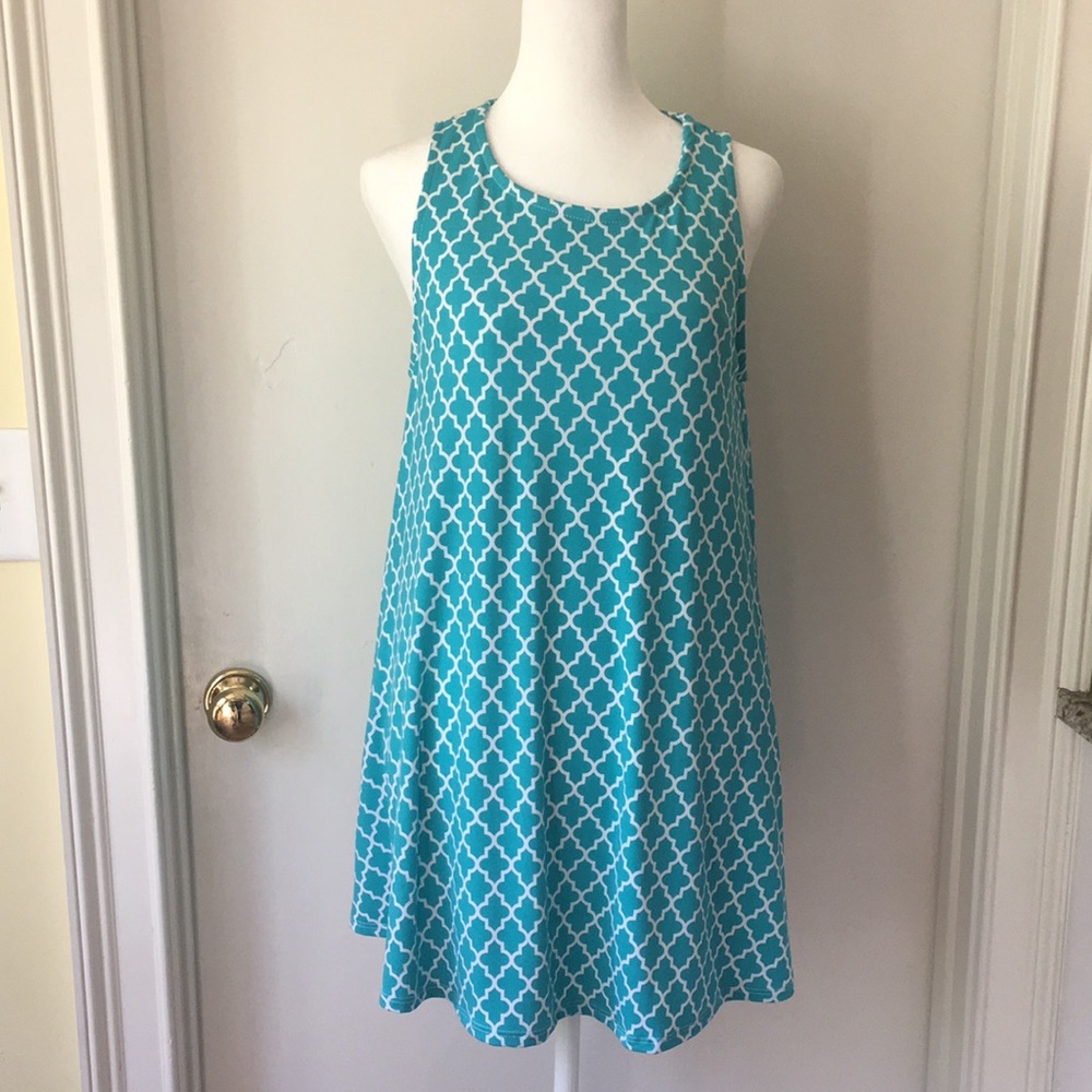 Peach Love Swing Mini Dress Size S